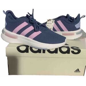 adidas Racer TR23 Sneaker, Crew Blue/Bliss Lilac/Blue, 6 US Unisex Big Kid